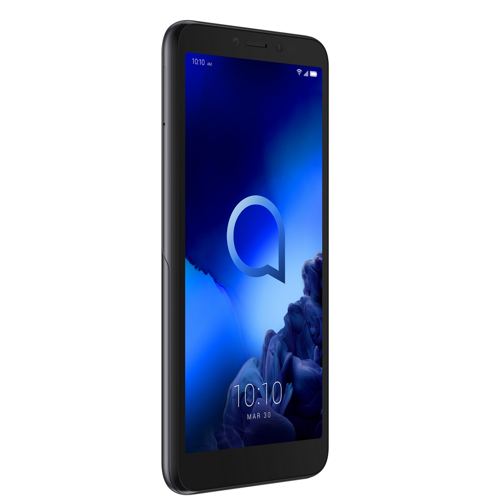 Alcatel 1V, Negro, 16 GB, 1 GB RAM, 5.5" FWVGA+,, 2460 mAh, Android