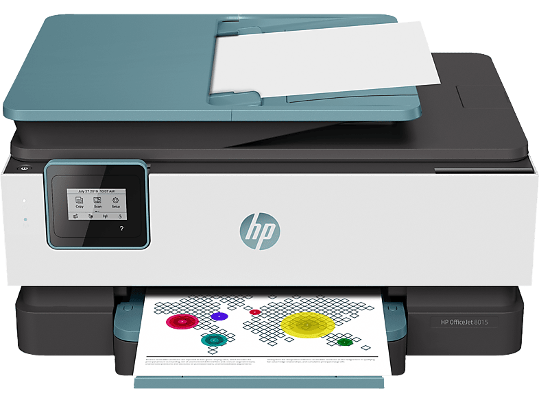 HP All-in-one printer OfficeJet 8015 (4KJ69B)