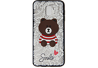 NATEK Smile Bear Telefon Kılıfı Beyaz