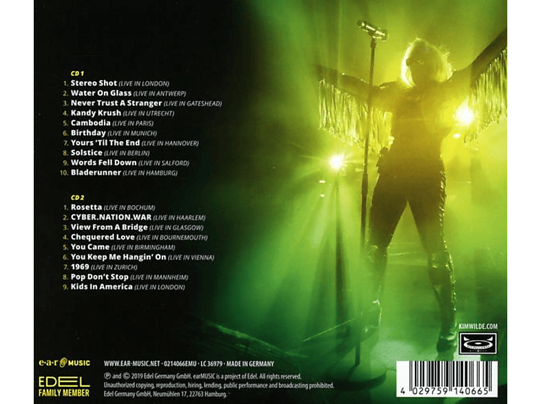Thumbnail - Kim Wilde - Aliens-Live (CD)