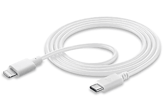 CELLULAR-LINE Kabel USB-C-naar-Lightning 1,2 Meter Wit