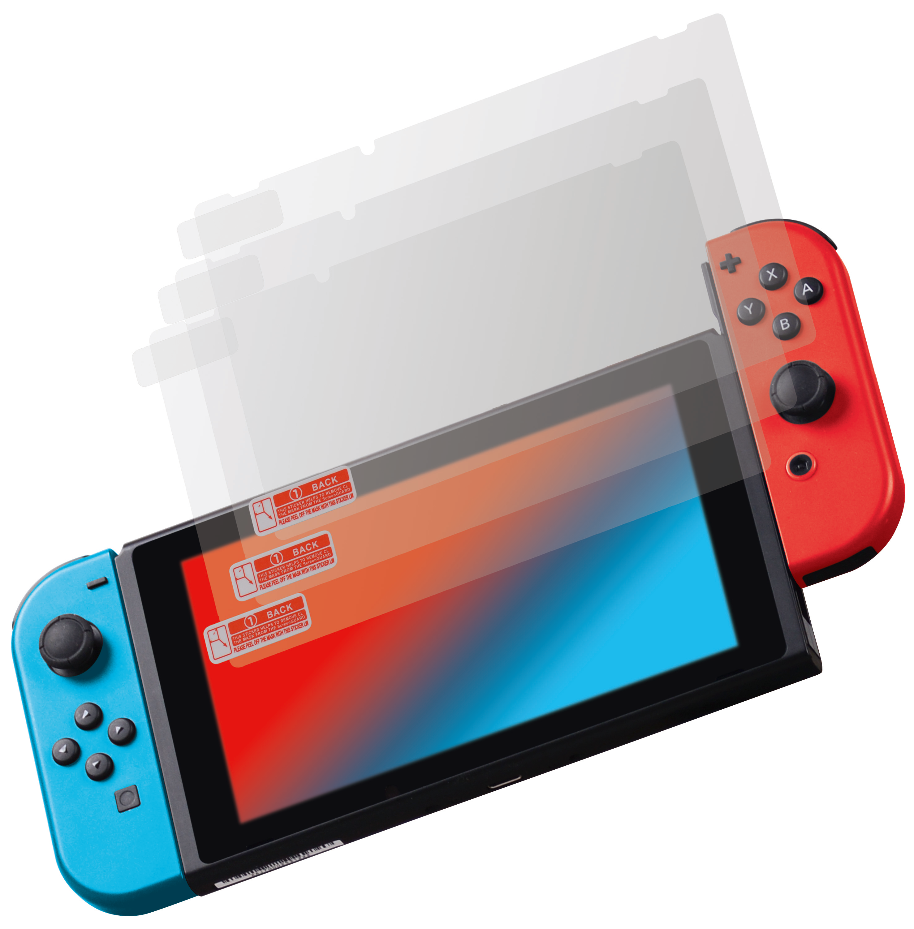 ISY IC5002 Nintendo Switch kijelzővédő fólia, 3 db