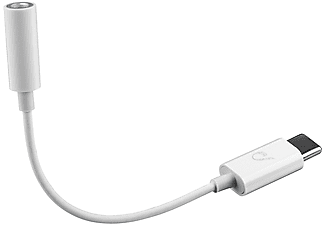 CELLULAR-LINE Adapter Aux-In-naar-USB-C Wit