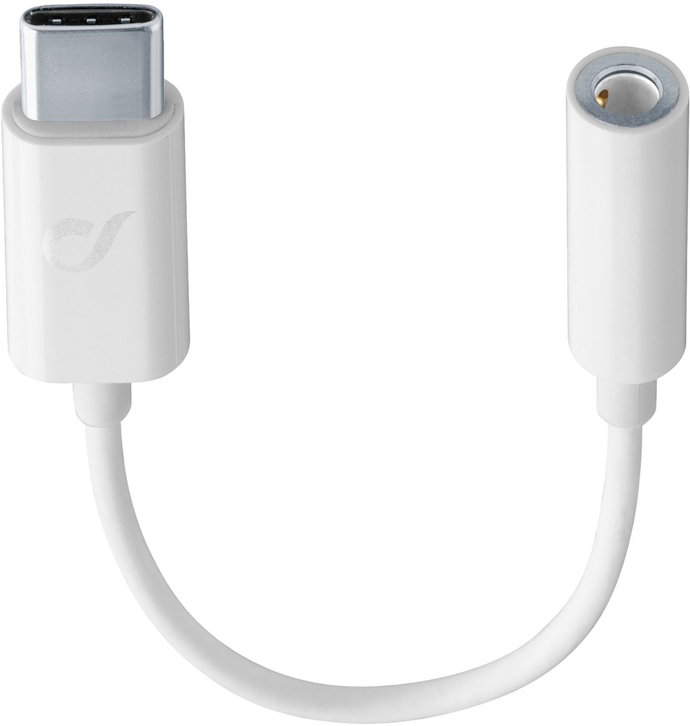 CELLULAR-LINE Adapter Aux-In-naar-USB-C Wit afbeelding