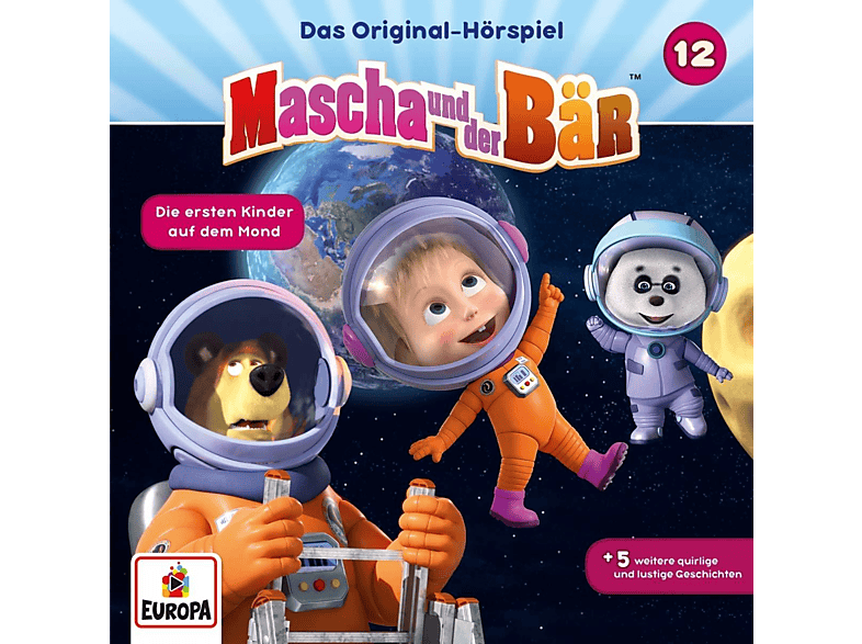 Mascha Und Der Bär - 012/Die ersten Kinder auf dem Mond  - (CD)