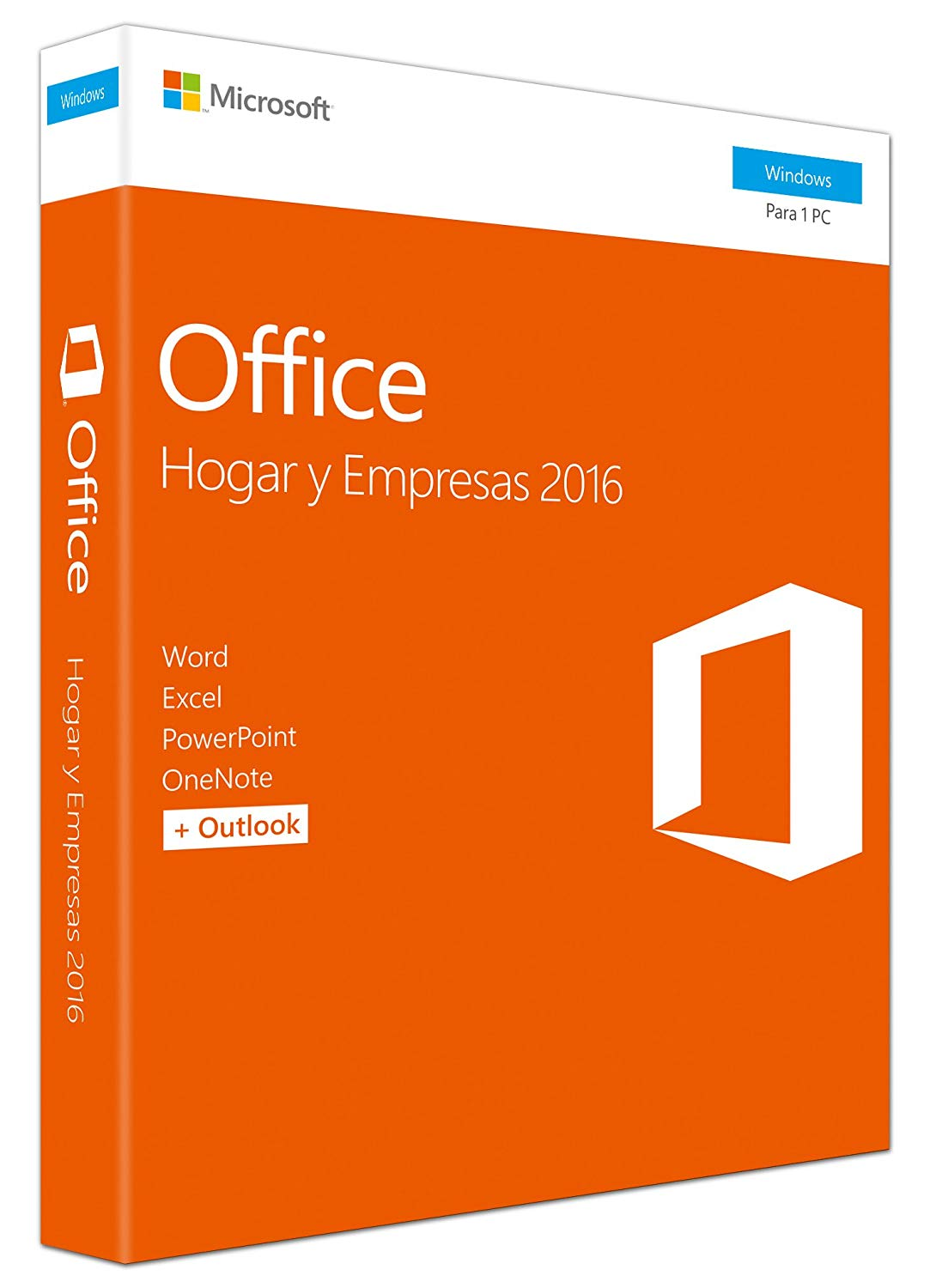Office Hogar y Empresas 2016 - Microsoft - 1 licencia