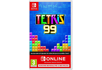 Switch - Tetris 99 + 1 anno iscrizione individuale di Nintendo Switch Online /I