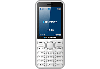 BLAUPUNKT FM 02 DualSIM Fehér nyomógombos kártyafüggetlen Mobiltelefon