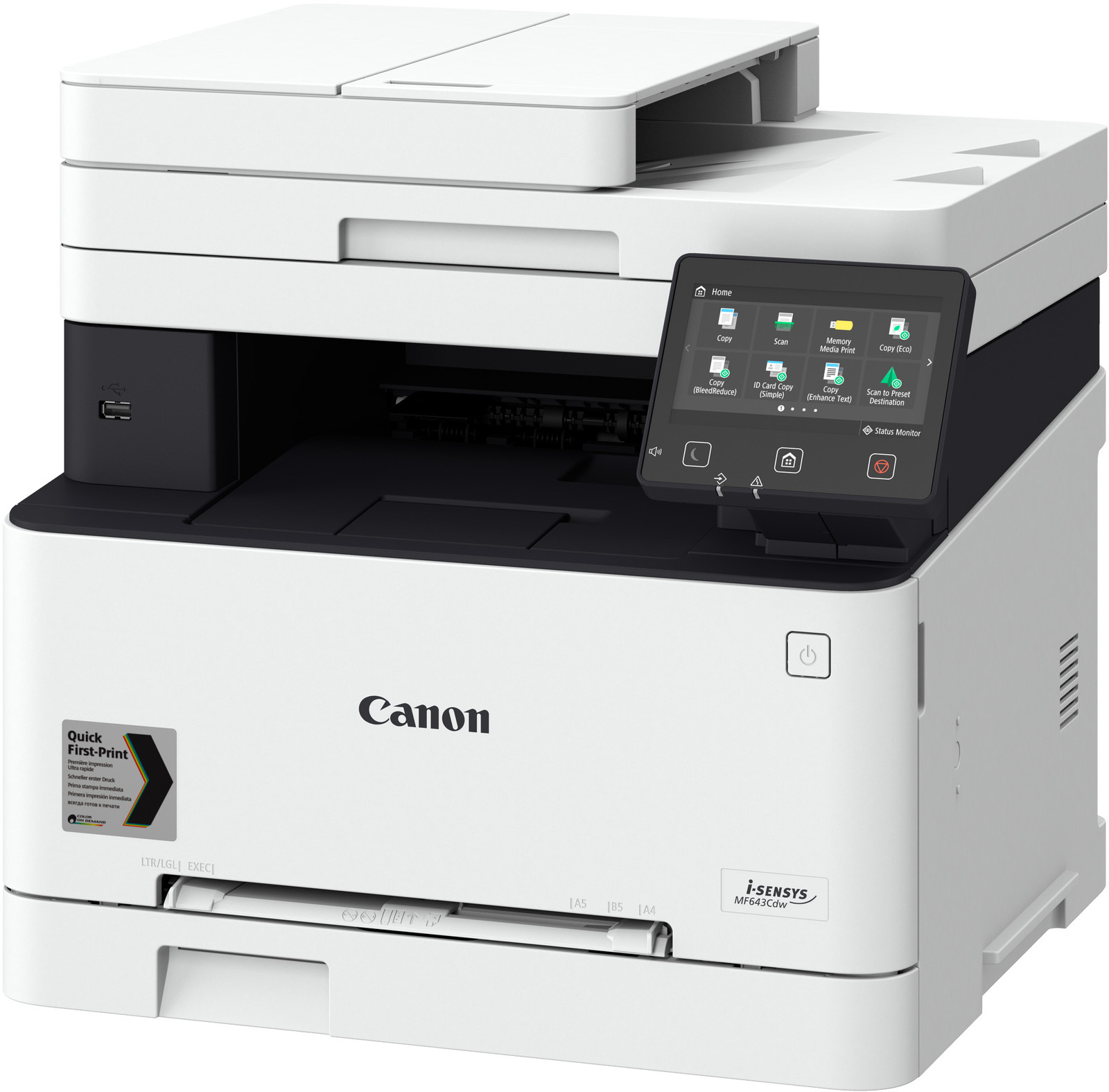 Настройка сканера canon mf643cdw