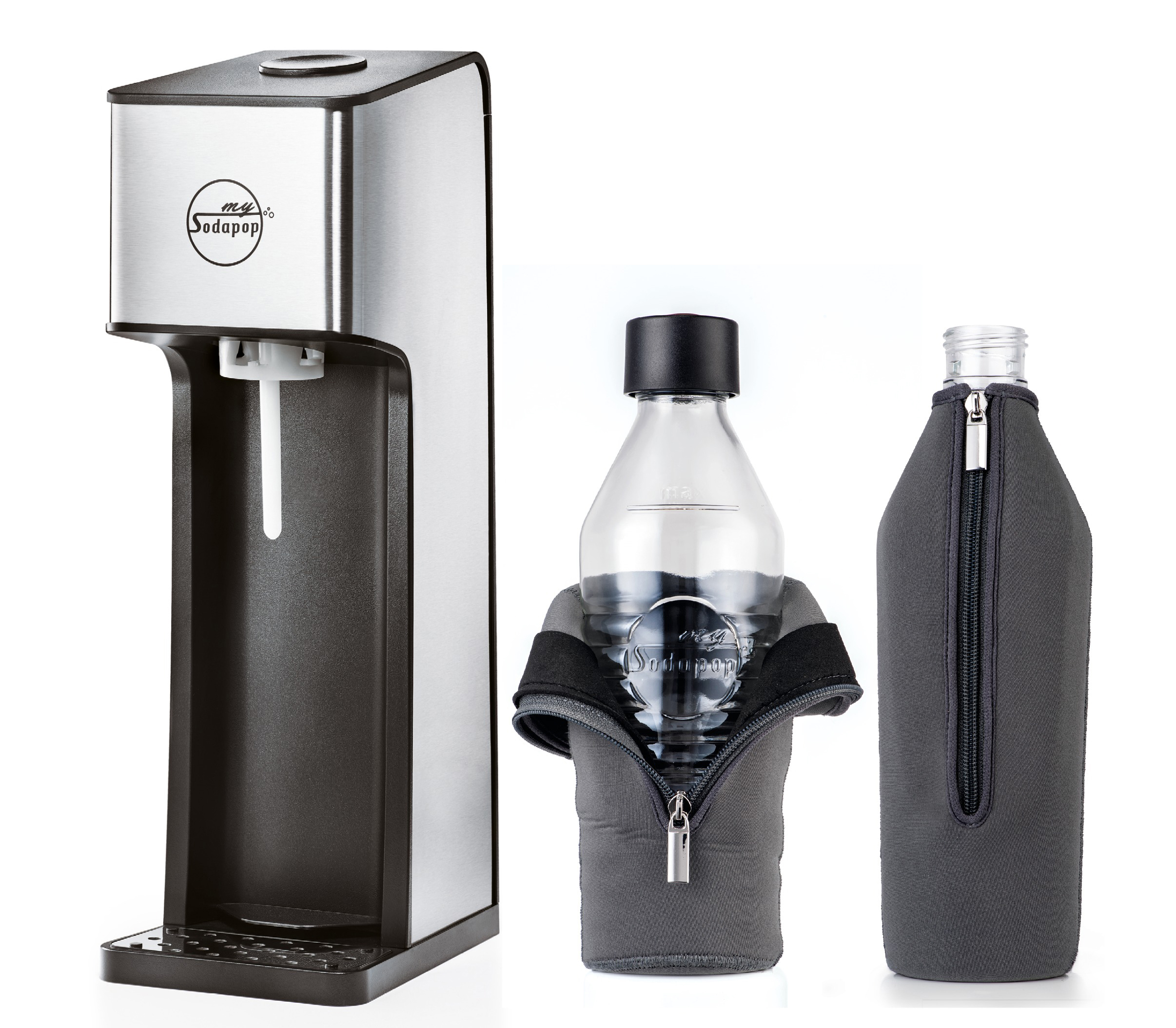 SODAPOP M806325 Sharon Up Wassersprudler Silber