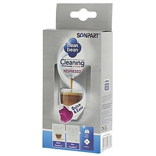 Accesorio limpiador cafeteras - Set de limpieza CleanBean Nespresso