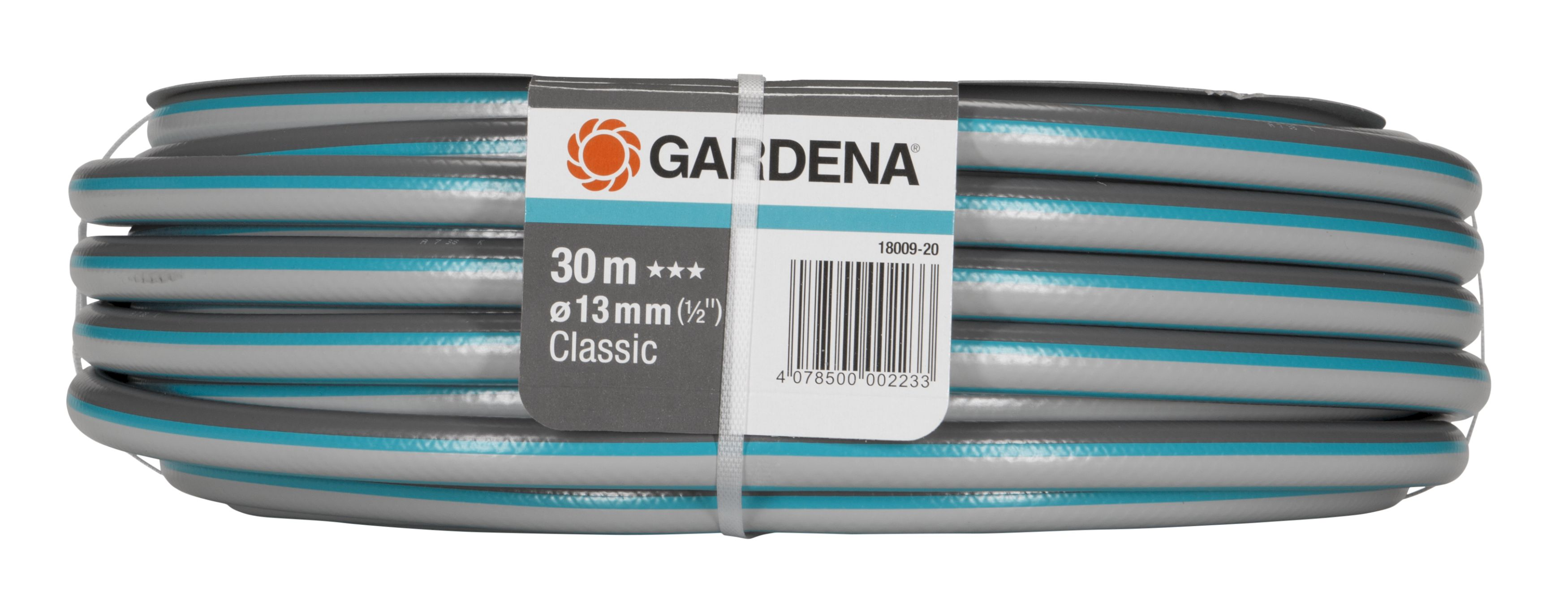 GARDENA 18009-20 Classic Schlauch 13 mm (1/2"), 30 m Gartenschlauch
