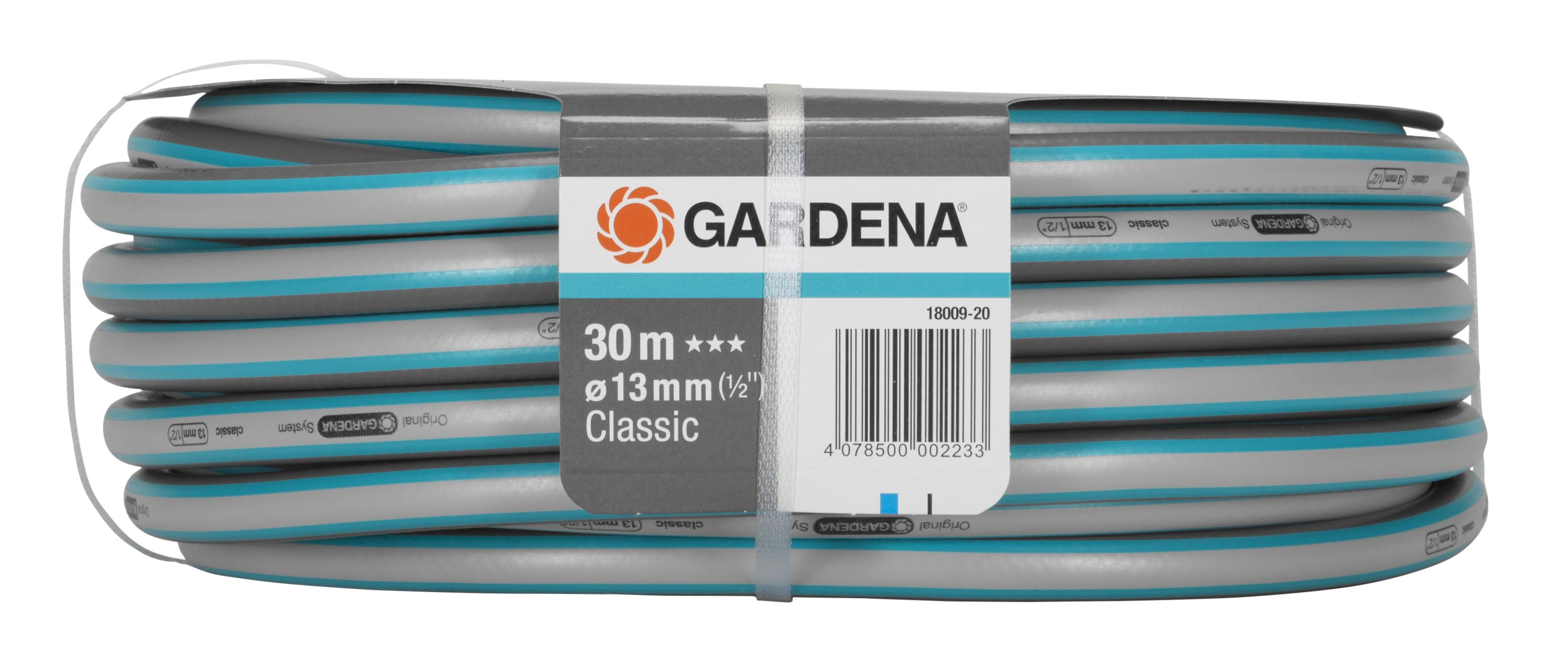 GARDENA 18009-20 Classic Schlauch 13 mm (1/2"), 30 m Gartenschlauch