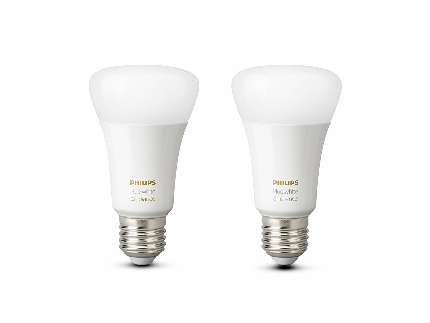 PHILIPS HUE Bluetooth - White ambiance - E27 - 2-pack