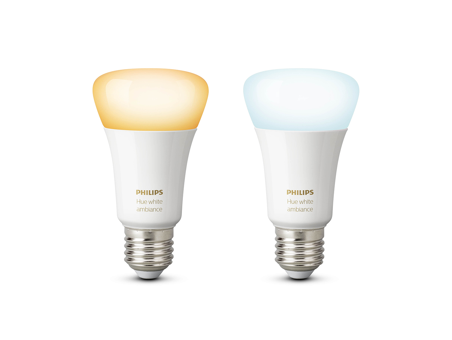 PHILIPS HUE Bluetooth - White ambiance - E27 - 2-pack