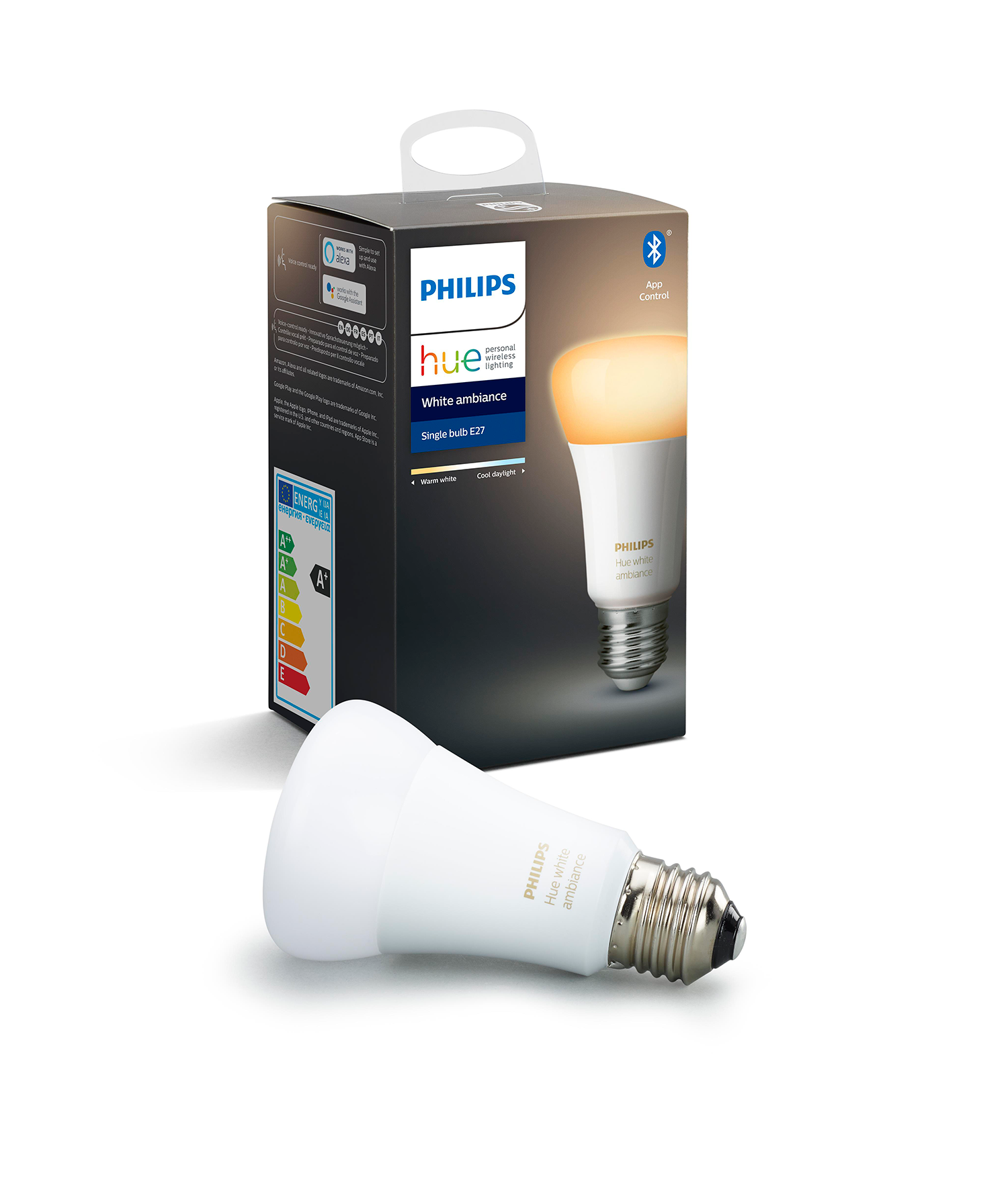 PHILIPS HUE Bluetooth - White ambiance - E27 - 1-pack