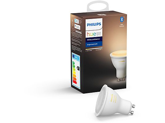 PHILIPS HUE Bluetooth - White ambiance - GU10 - 1-pack