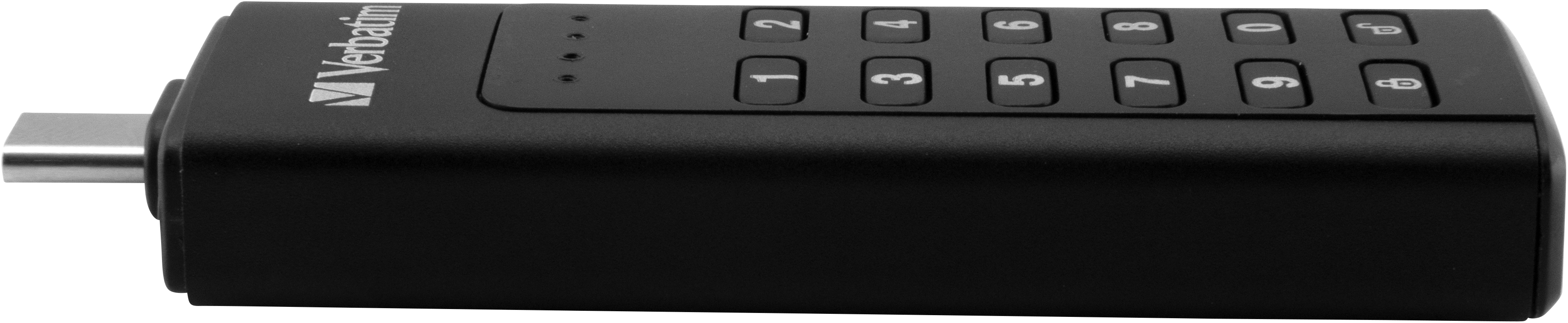VERBATIM Keypad Secure USB-Stick, 32 GB, 160 MB/s, Schwarz