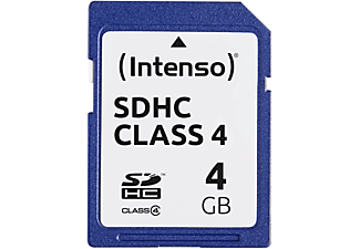 INTENSO 3401450, SDHC Speicherkarte, 4 GB, 21 MB/s