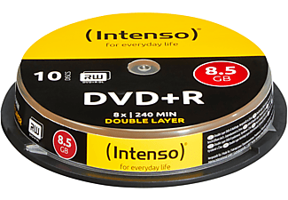 INTENSO 4311142 DVD+R Double Layer Rohlinge