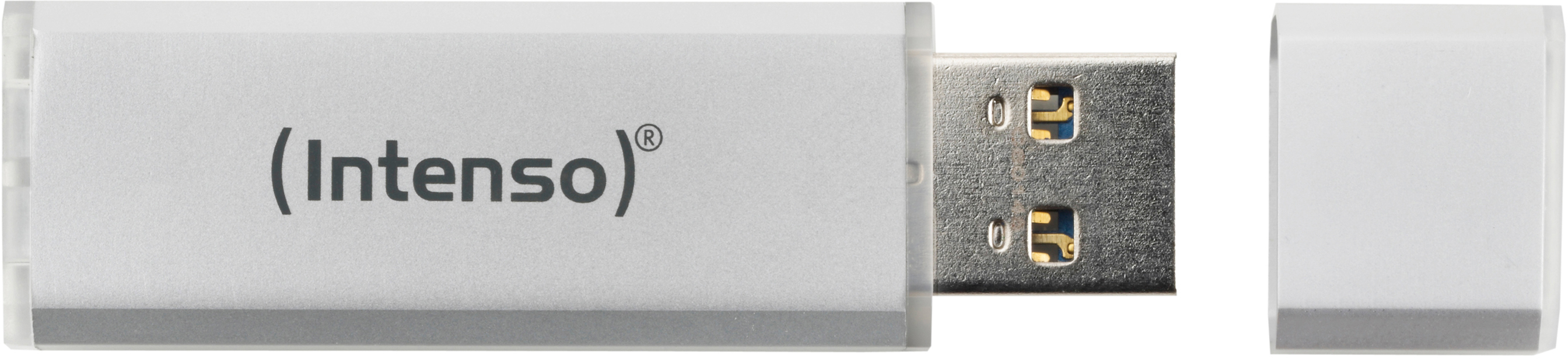 35 USB-Stick, INTENSO 16 Silber Ultra GB, Line MB/s,