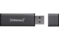 INTENSO Alu Line USB-Stick, 4 GB, 28 MB/s, Anthrazit