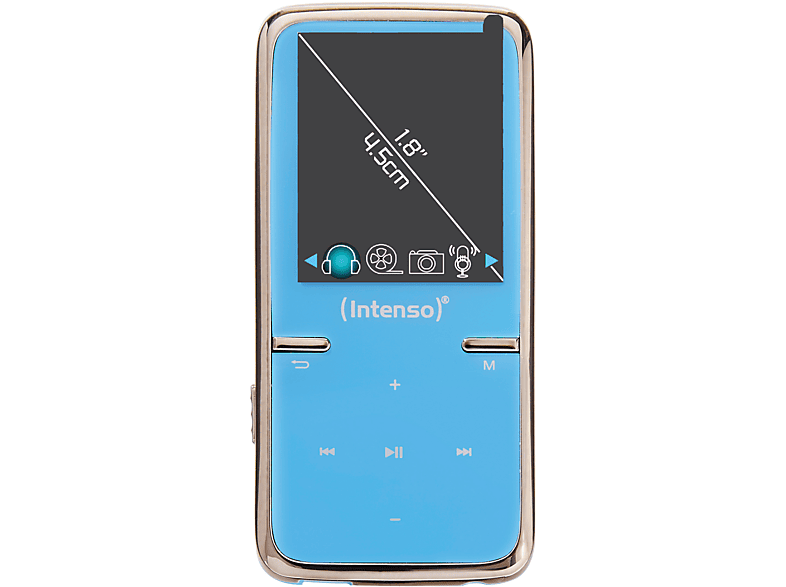 Scooter 8 Video 3717464 Audio/Video Player INTENSO GB, Blau