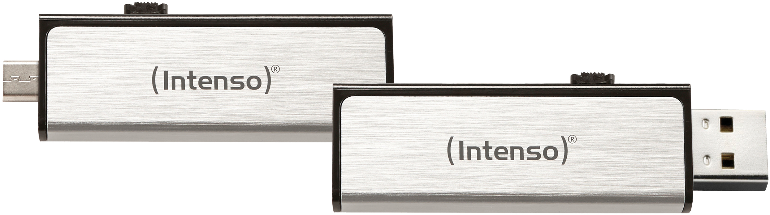 INTENSO Mobile Line USB-Stick, 32 GB, 20 MB/s, Silber