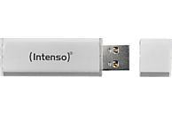 INTENSO Alu Line USB-Stick, 4 GB, 28 MB/s, Silber