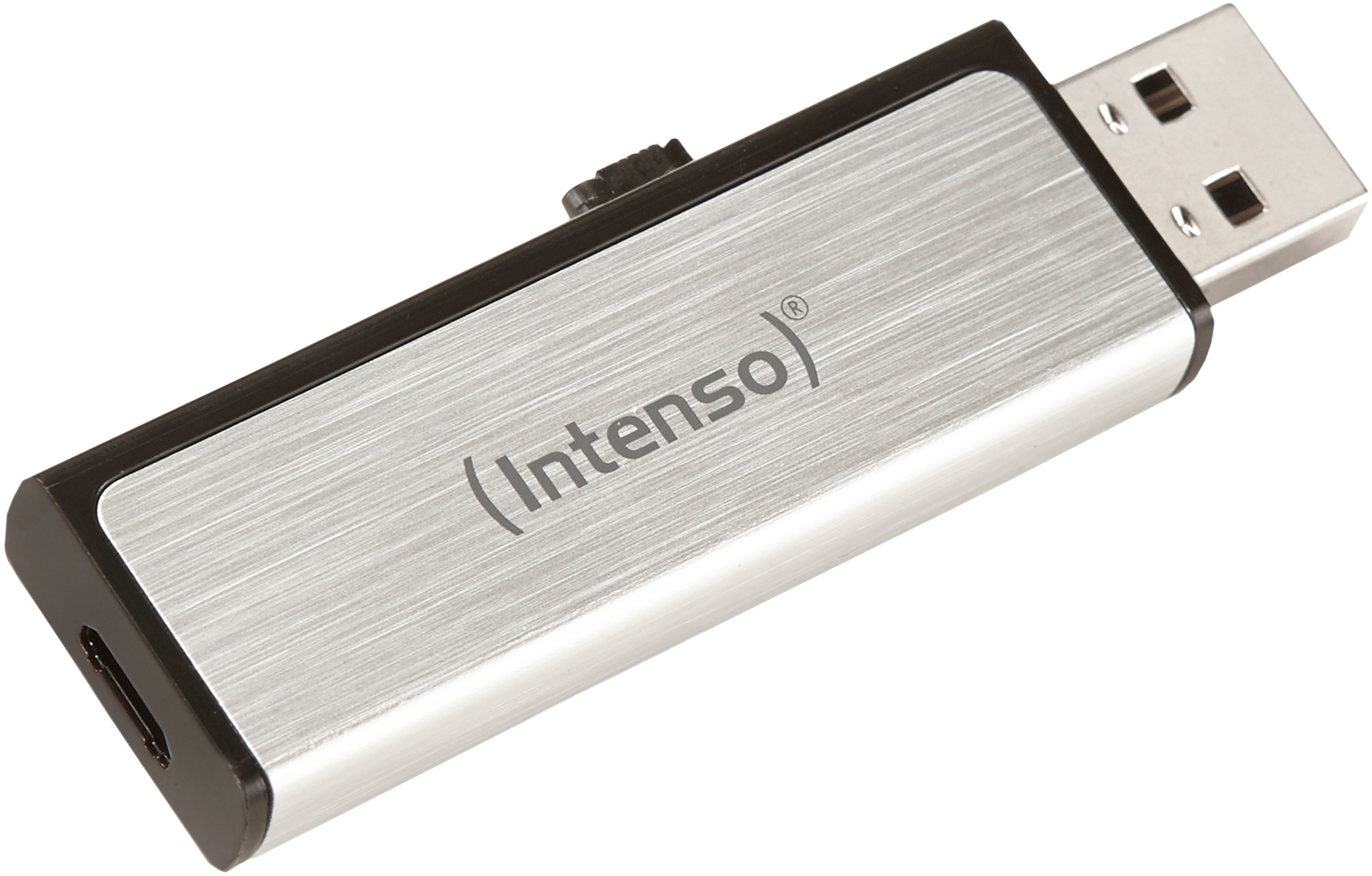 INTENSO Mobile Line USB-Stick, 32 GB, 20 MB/s, Silber