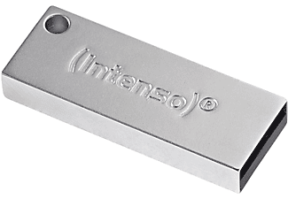 INTENSO Premium Line USB-Stick, 64 GB, 35 MB/s, Silber