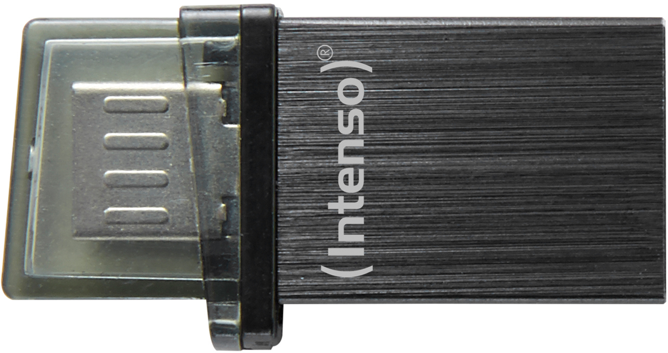 INTENSO Mini Mobile Line USB-Stick, 16 GB, 20 MB/s, Schwarz