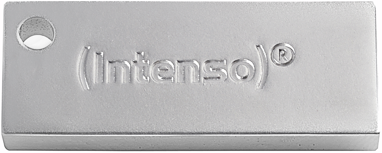 INTENSO Premium Line USB-Stick, 16 GB, 35 MB/s, Silber
