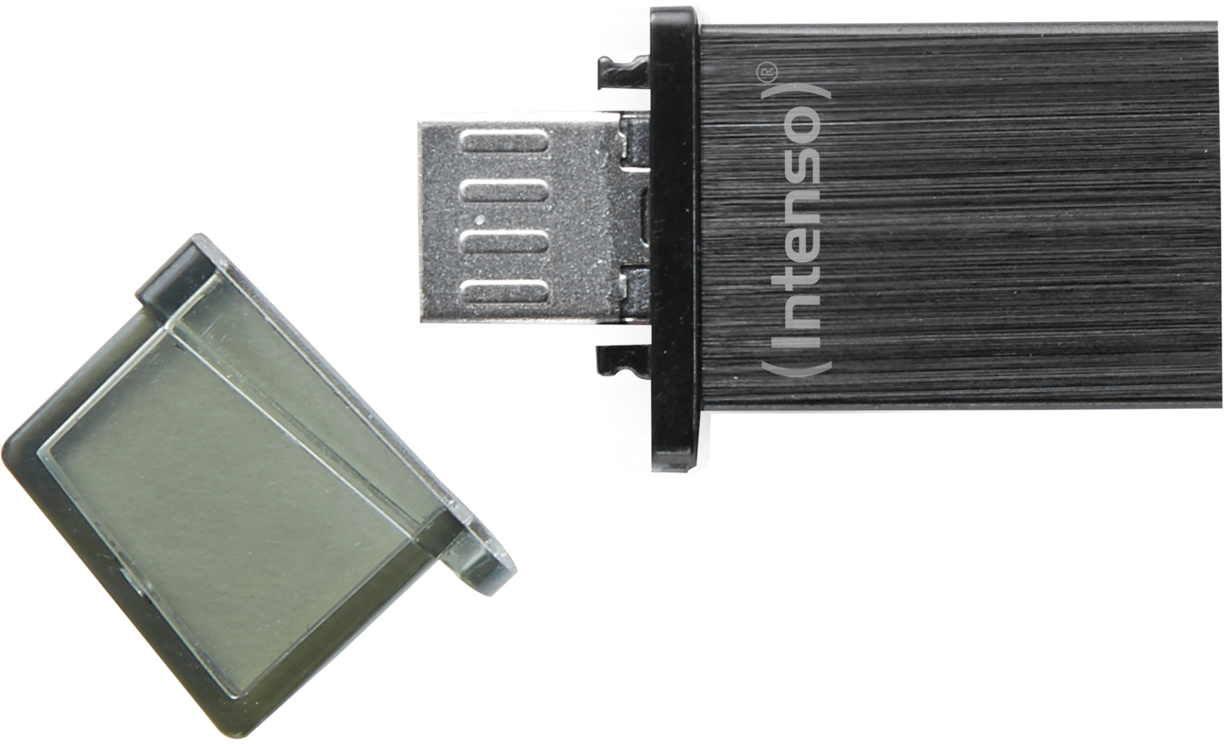 INTENSO Mini Mobile Line USB-Stick, 8 GB, 20 MB/s, Schwarz