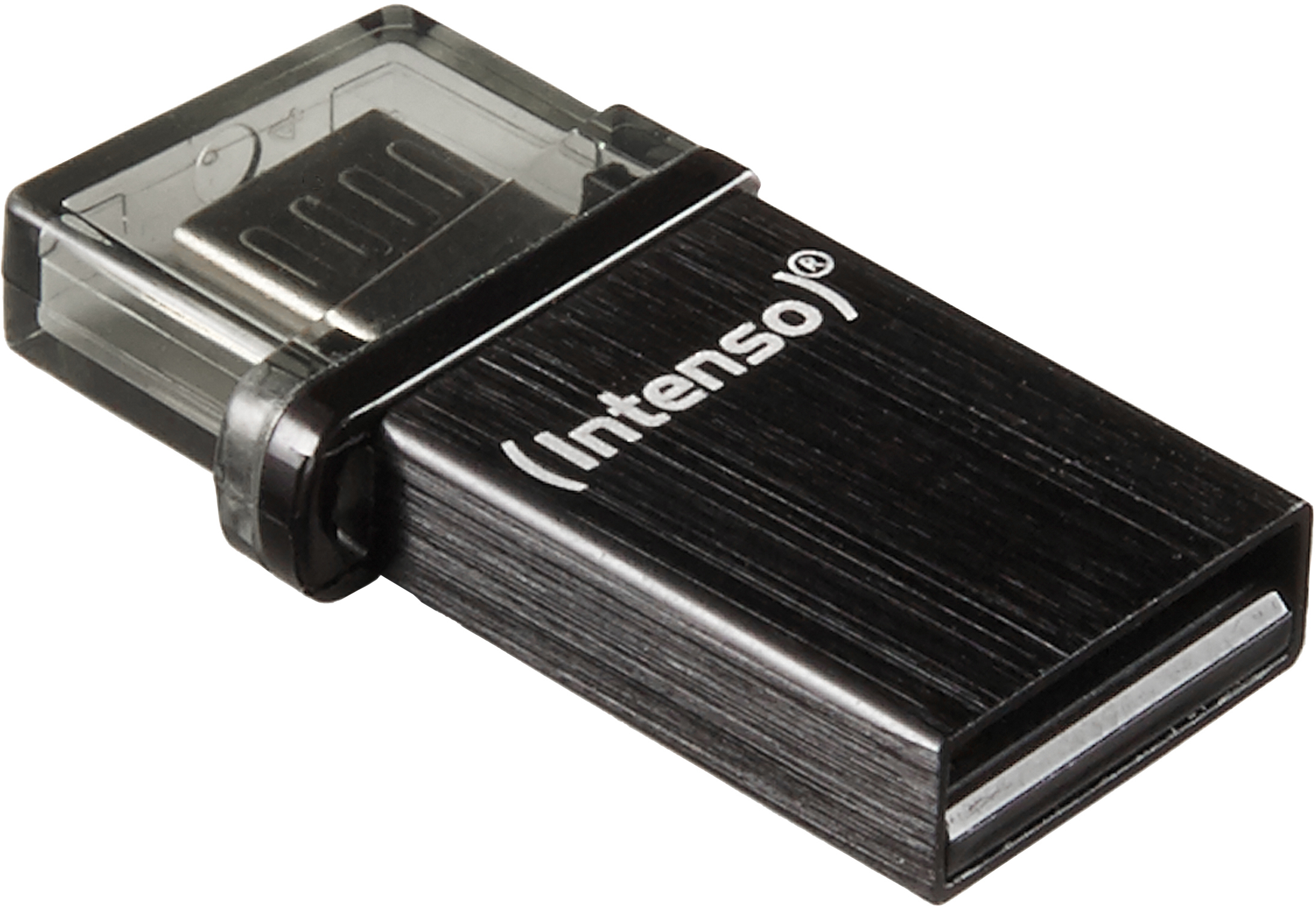 32 Schwarz GB, USB-Stick, Line 20 Mini MB/s, Mobile INTENSO