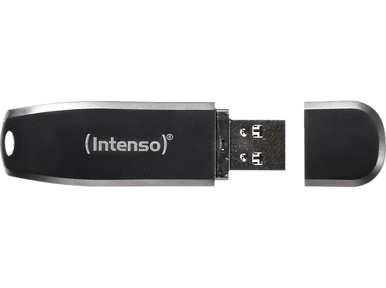 USB-Stick, MB/s, GB, Schwarz 32 Speed Line 35 INTENSO