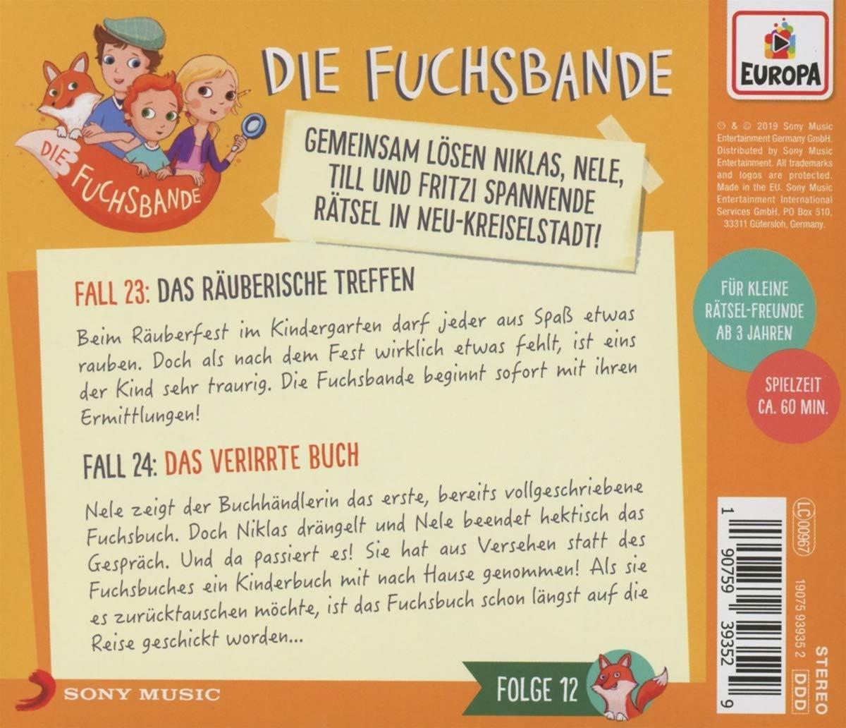 Die Fuchsbande - 012/Fall Da (CD) - Das 24: räuberische 23: Treffen/Fall