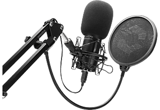 SPEEDLINK Volity Ready Streaming Starter Set - Microphone de streaming (Noir)