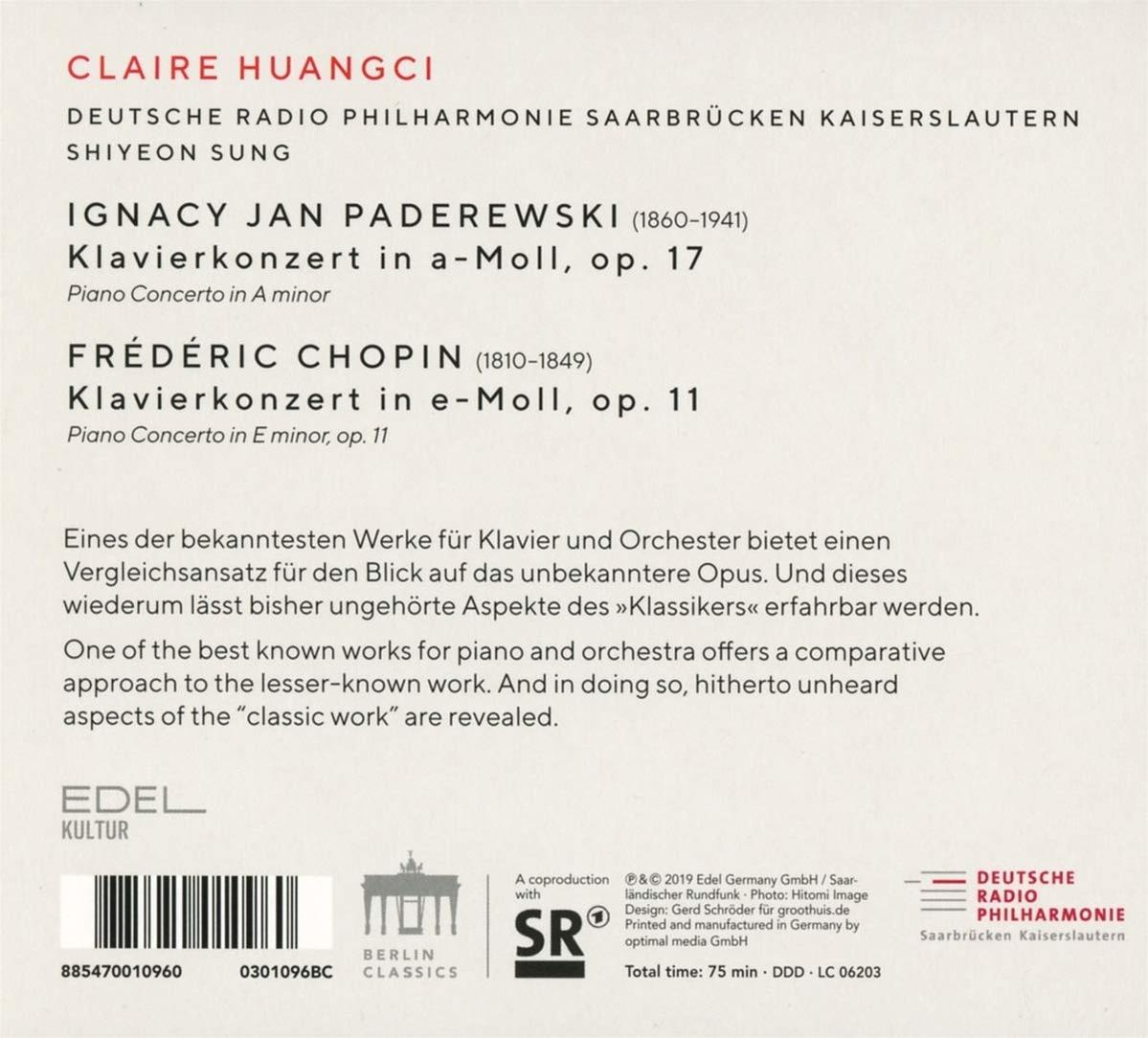 Ein CD-Cover mit Details klassischer Musik und dem Logo eines Radiosenders.