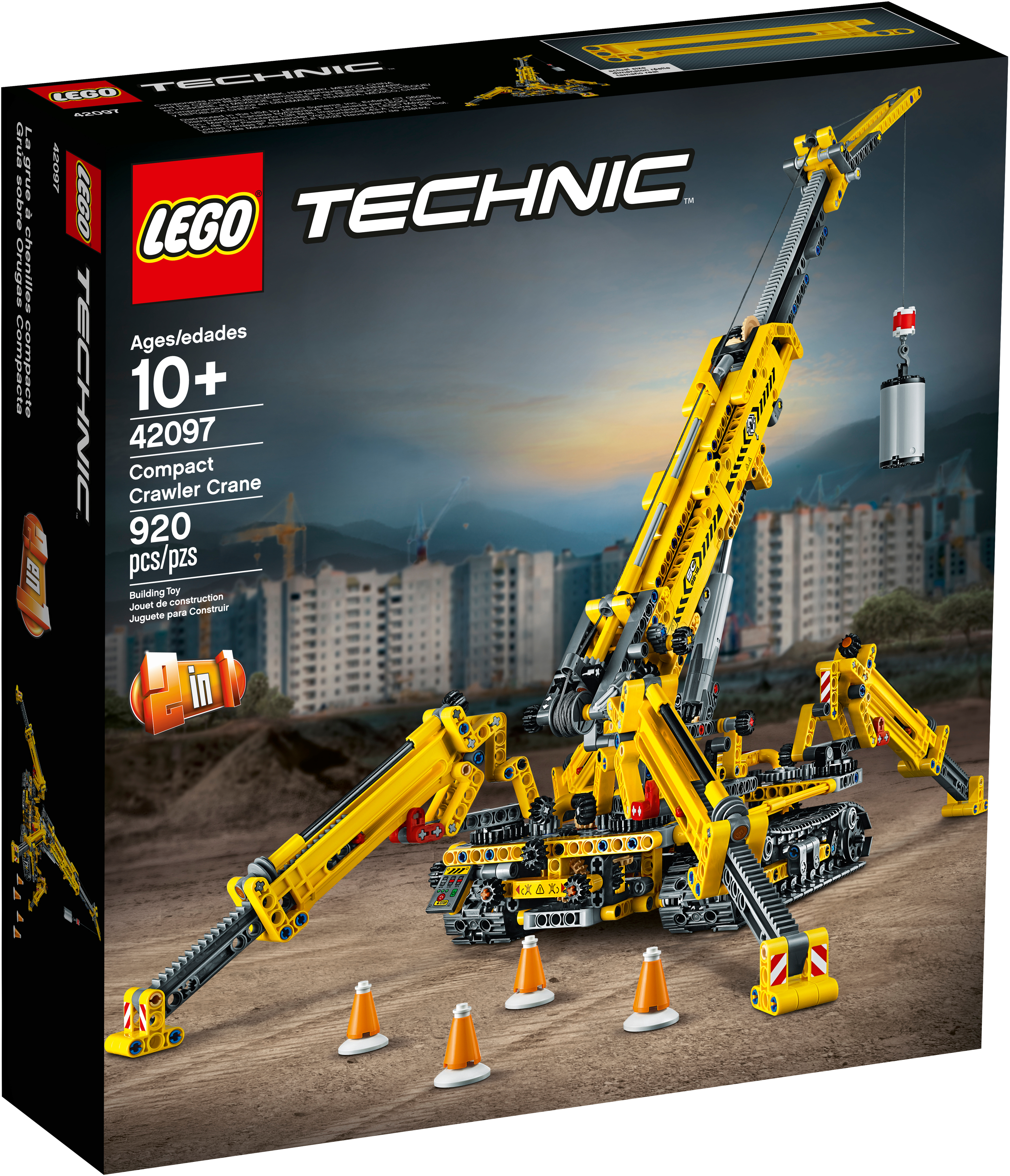LEGO Spinnen-Kran Bausatz, Mehrfarbig