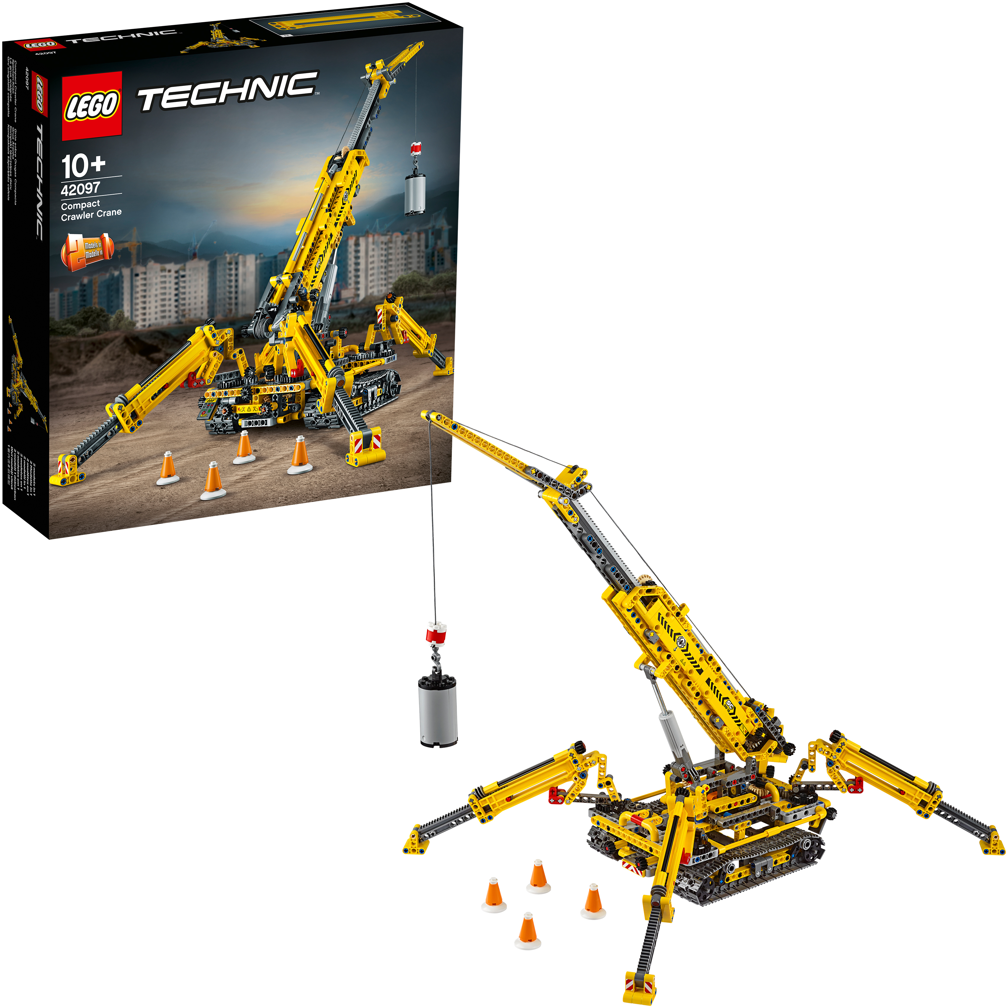 LEGO Spinnen-Kran Bausatz, Mehrfarbig