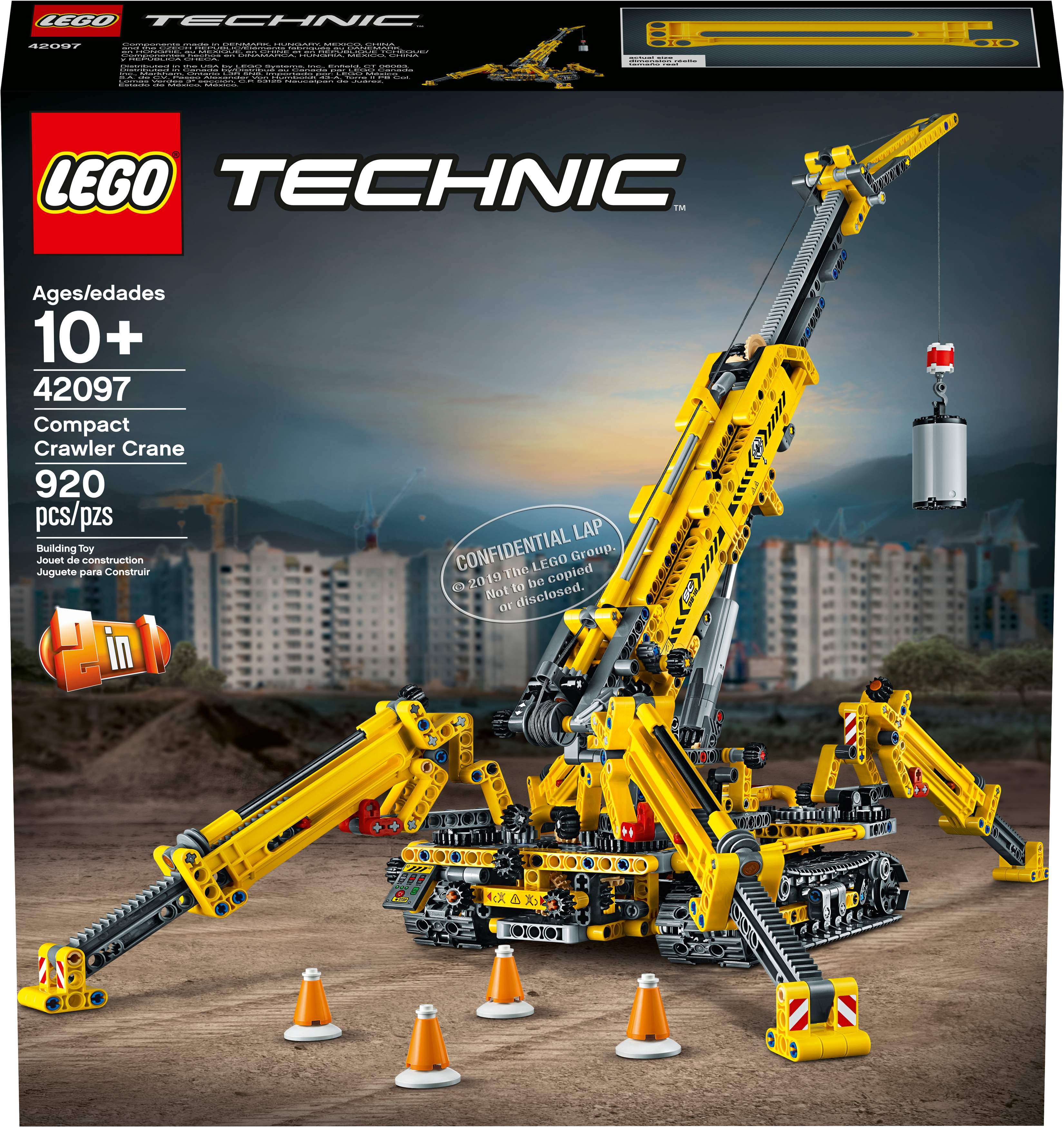 LEGO Spinnen-Kran Bausatz, Mehrfarbig