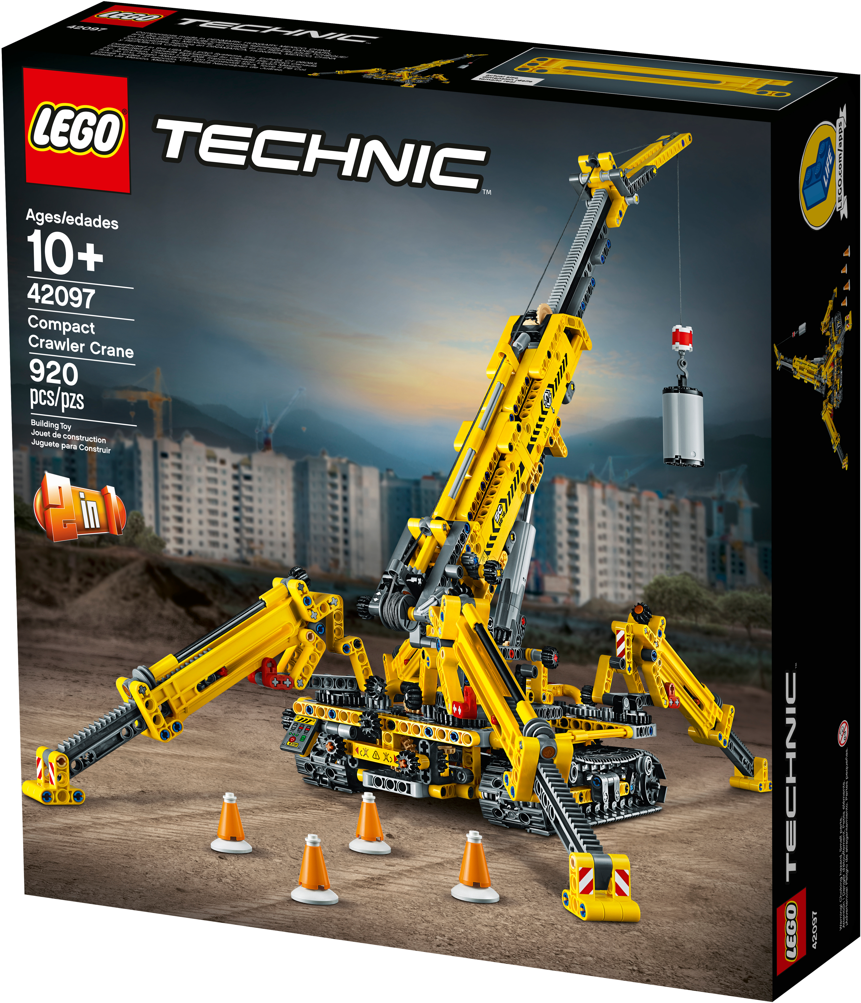 LEGO Spinnen-Kran Bausatz, Mehrfarbig