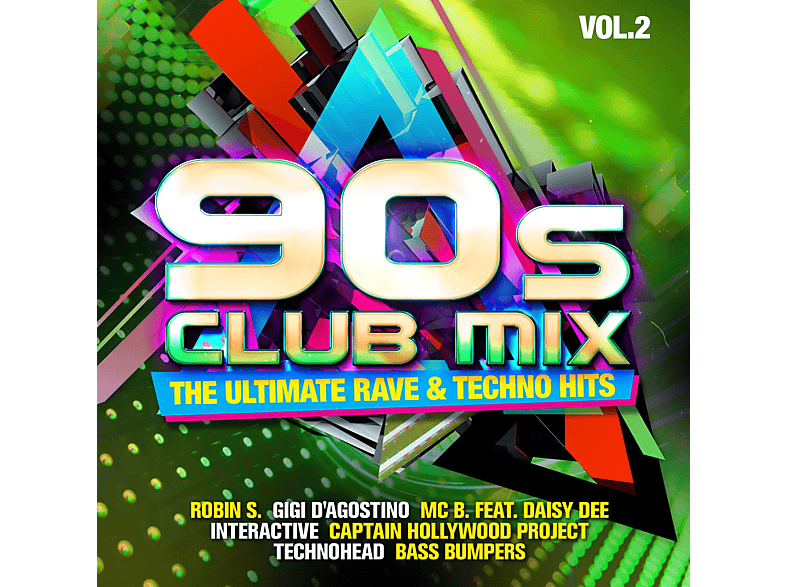 VARIOUS - 90s Club Mix Vol.2-The Ulti  - (CD) | Dance & Electro CDs