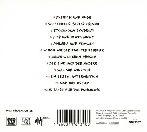 Montreal - Hier Und Heute Nicht  - (CD)
