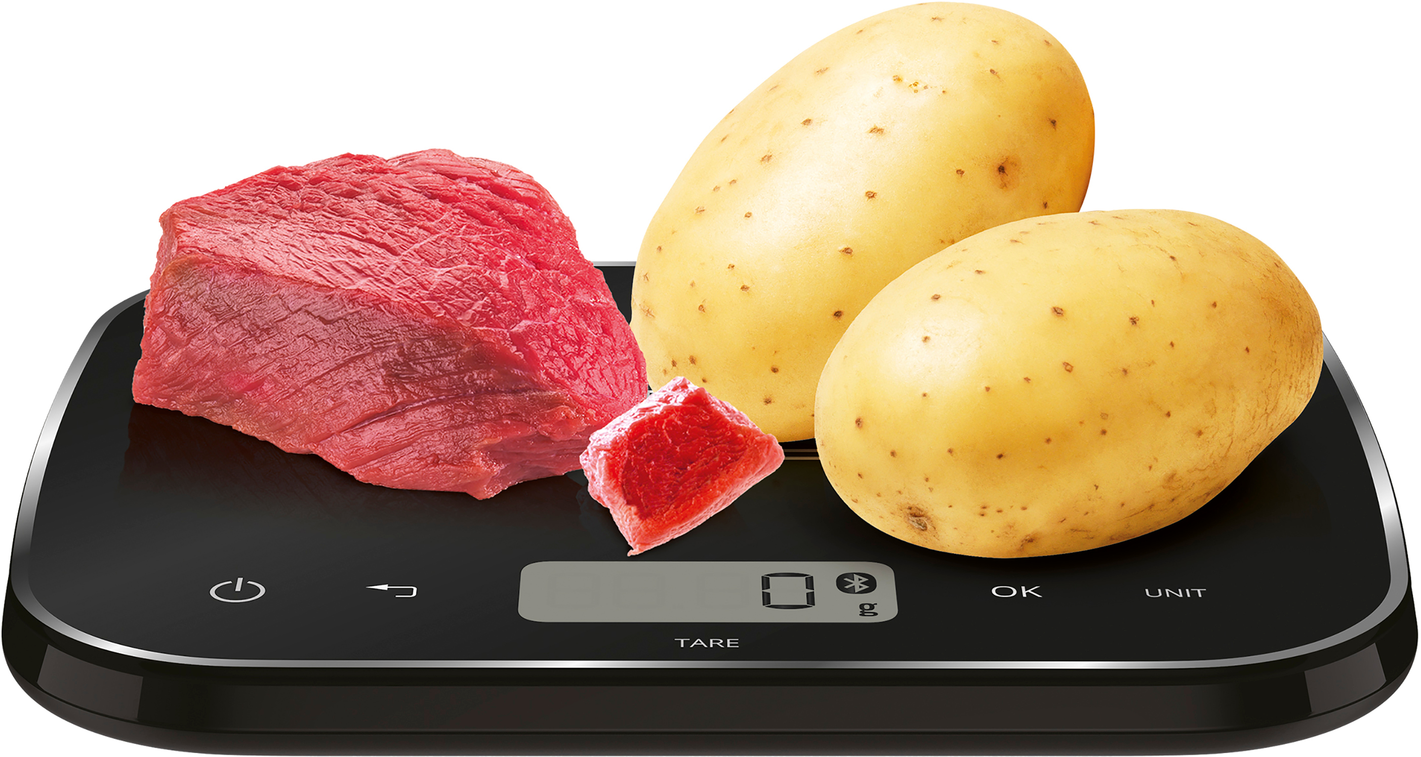KRUPS XF5548 Prep&Cook Cook4Me Küchenwaage, Max. Tragkraft: 10 kg