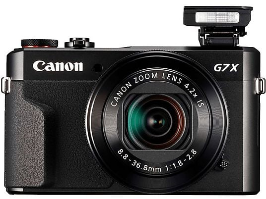 CANON Compact Camera PowerShot G7 X Mark II + Tripod + 32GB SD-kaart Wi-Fi (1066C037AA)