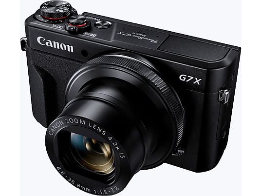 CANON Compact Camera PowerShot G7 X Mark II + Tripod + 32GB SD-kaart Wi-Fi (1066C037AA)