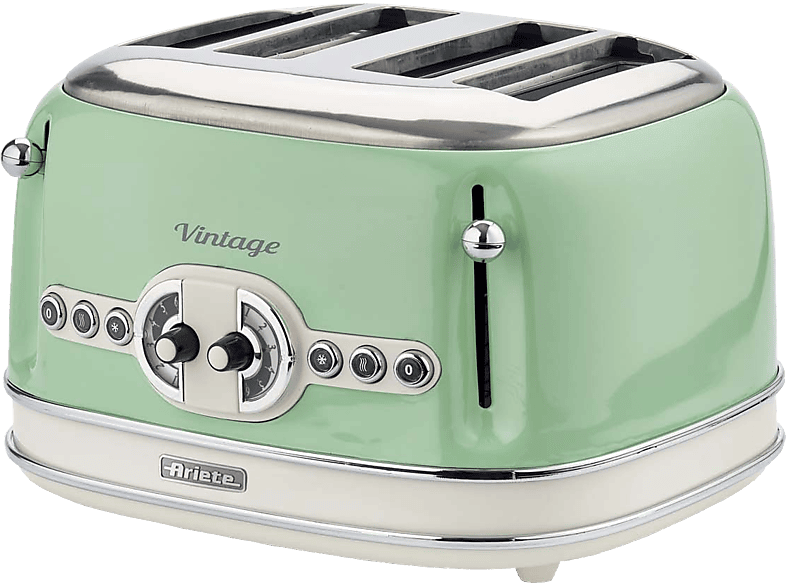 MediaMarkt, Ariete 0156Gr, Toaster, Grün, Küchengeräte, Küchenkleingeräte, Toaster, 156-GR