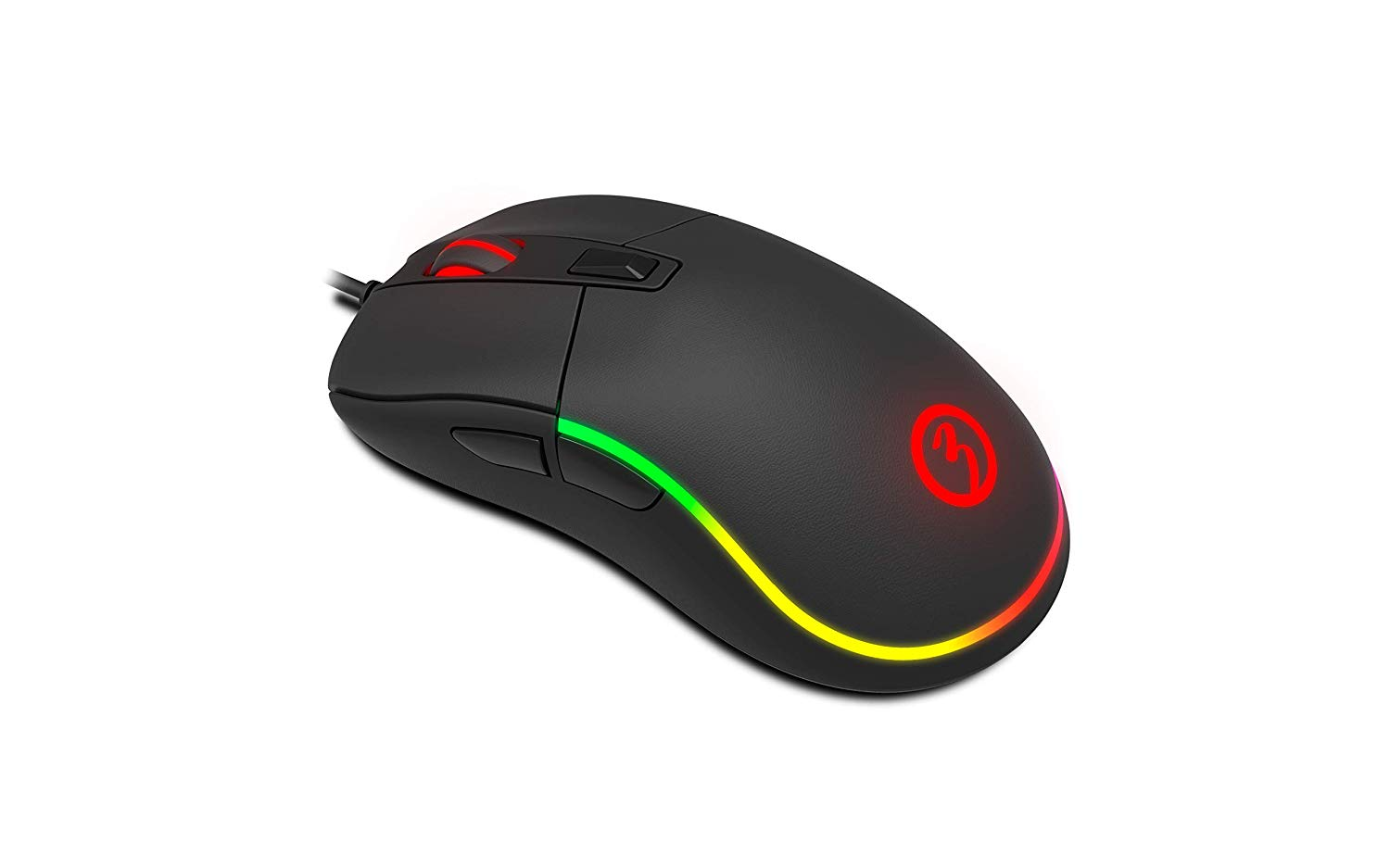 Ratón gaming - Ozone Neon X40, 7200 DPI, Óptico, Negro